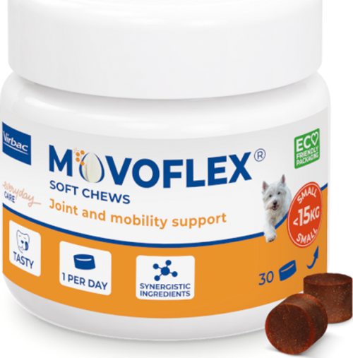 Movoflex S Yumuşak Çiğneme Tableti Küçük Irk Köpekler 15 kg altı 30x2 g