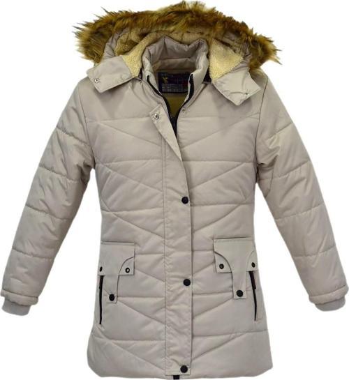 Kız Çocuk Kapüşonlu Mont BS-2015