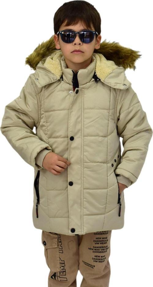 Erkek Çocuk Kapüşonlu Mont BS-2014