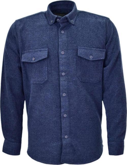 Erkek Kışlık Klasik Çift Cepli Oduncu Gömlek BGL-ST03901