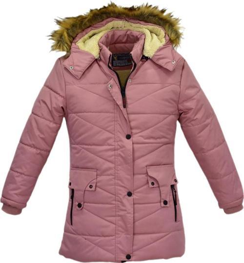 Kız Çocuk Kapüşonlu Mont BS-2015