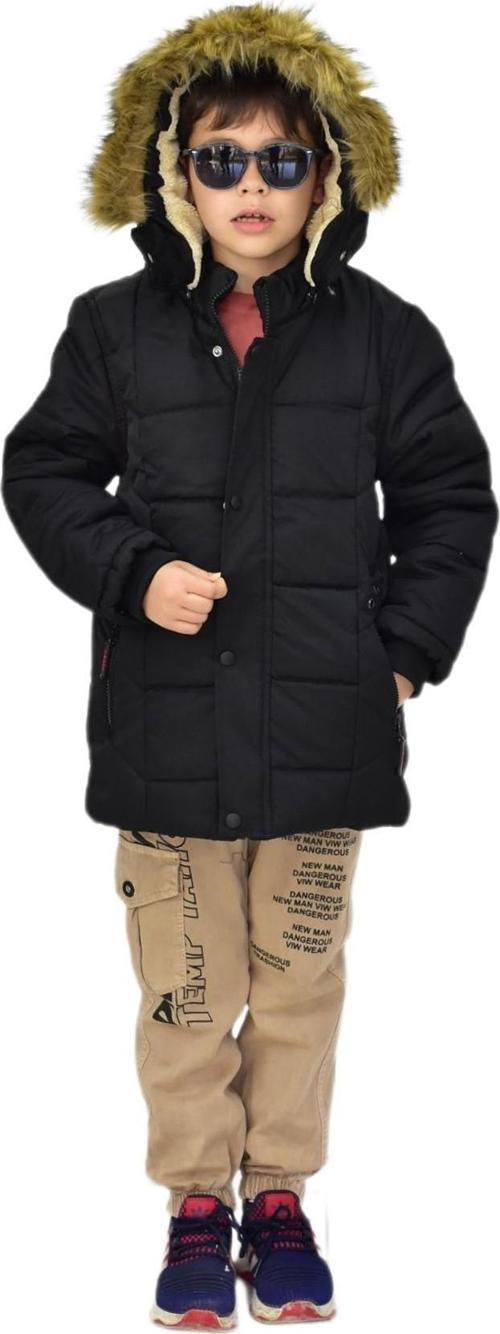 Erkek Çocuk Kapüşonlu Mont BS-2014