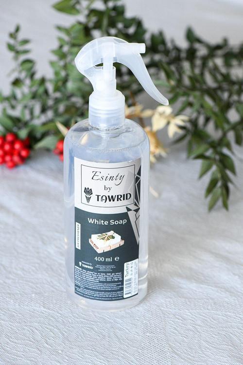 Beyaz Sabun Kokusu Kalıcı Sprey Oda Kokusu Uyku Ve Yastık Sprey Oda Parfümü Banyo Kokusu 400Ml