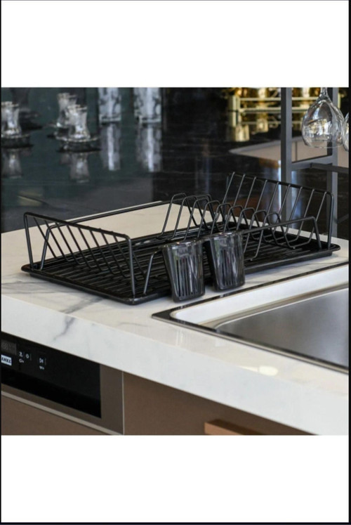 Bulaşık Kurutmalık Telömür Boyu Paslanmaz Bulaşıklık Bulaşık Sepeti Organizer Tezgah Üstü Mutfak