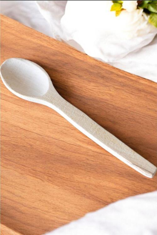 Cilasız Tahta Yemek Kaşığı Yemek Gereçleri Doğal Ahşap Tahta Kaşık Verniksiz Sağlıklı Naturel Kaşık
