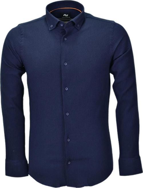 Erkek Silim Fit Spor Gofre Uzun Kol Gömlek BGL-ST03898