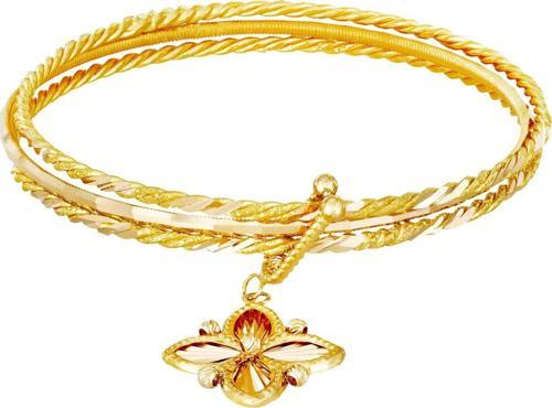 32 Gr 22 Ayar Altın Burgu Charm Bilezik 