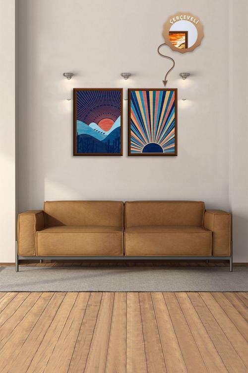 Dekoratif Tablo Salon Tablo Yatak Odası Tablo Seti 3Lü Tablo Modern Tablo Mutfak Duvar Tablosu Seti