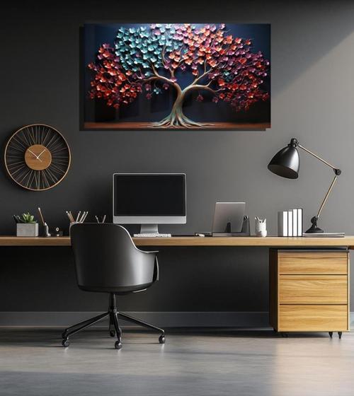 Tablo Premium Kalite Büyük Duvar Tablolari Modern Bohem Ve Cam Tablo Soyut Çalışma Odası Tabloları