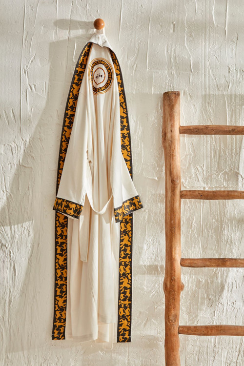 X Arslantepe Melid Ekru Kimono S/M