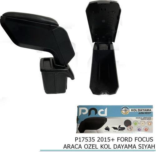 Ford Focus Uyumlu Araca Özel Kol Dayama Siyah 2015+ Parça