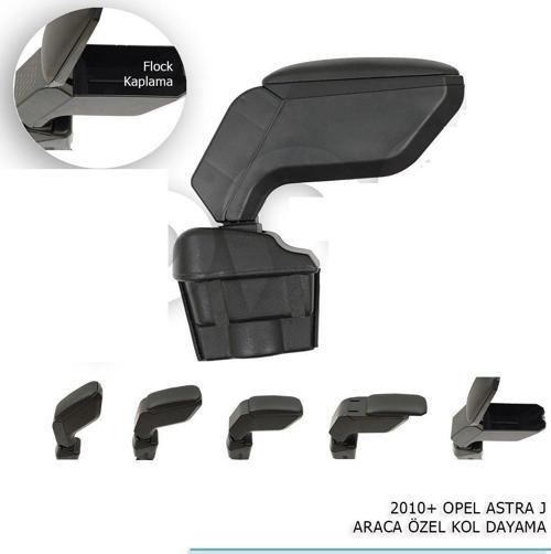 Opel Astra Uyumlu J Araca Özel Kol Dayama Siyah 2010+ Parça