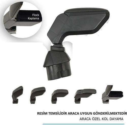 Renault Clio Uyumlu 5 Araca Özel Kol Dayama Siyah 2019+ Parça
