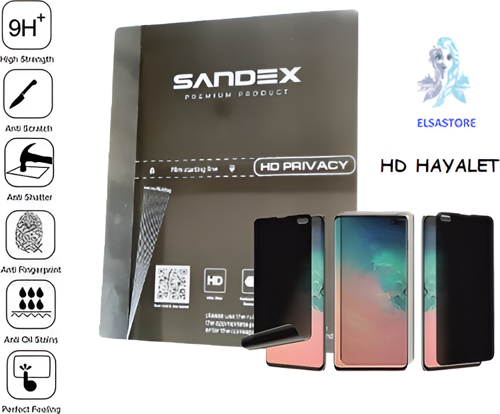 Samsung Galaxy J4 PLUS NANO Ekran Koruyucu Esnek ULTRA İnce SANDEX - HD ŞEFFAF HAYALET