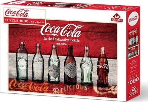 Coca-Cola Vintage Şişeler 1000 Parça Puzzle