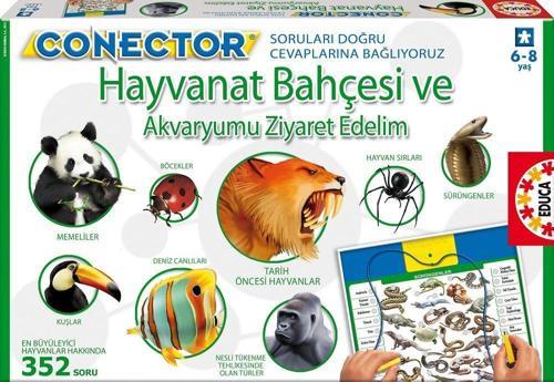 Hayvanat Bahçesi Connector Eğitici Oyun