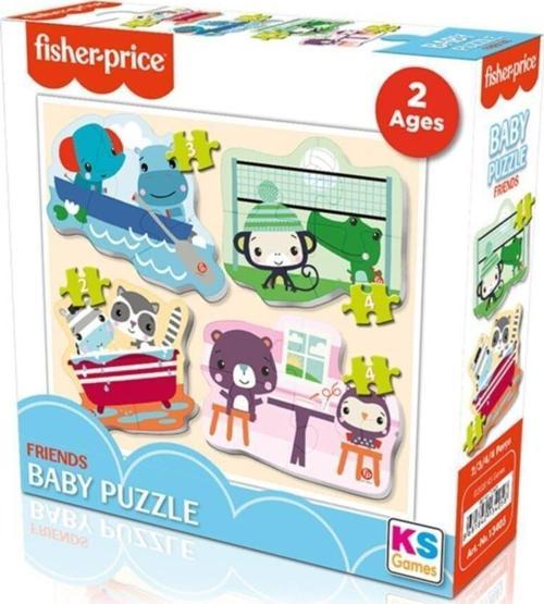 Ks Puzzle Ks Games Fisher-Price Baby Puzzle Friends Çocuk Puzzle