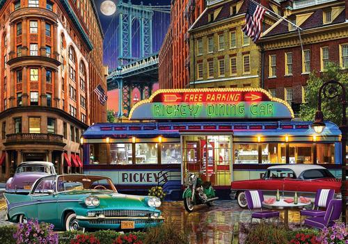 Rickeys Diner1500 Parça Puzzle