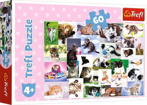 Puzzle Çoçuk Puzzle Cat's World 60 Parça Puzzle