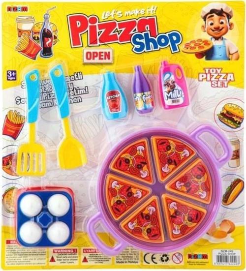 18 Parça Kartela Pizza Seti 2493