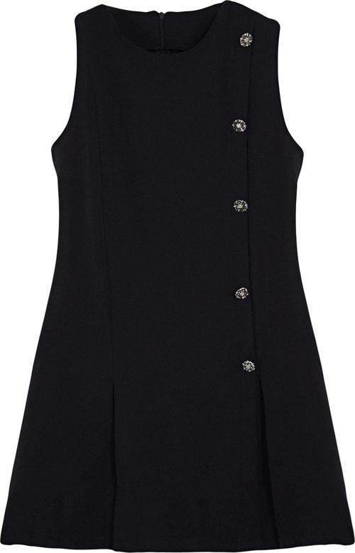 Moda Regular Gündüz Gece Finike Dokuma Bisiklet Yaka Kolsuz Kol Skater Mini Boy Elbise