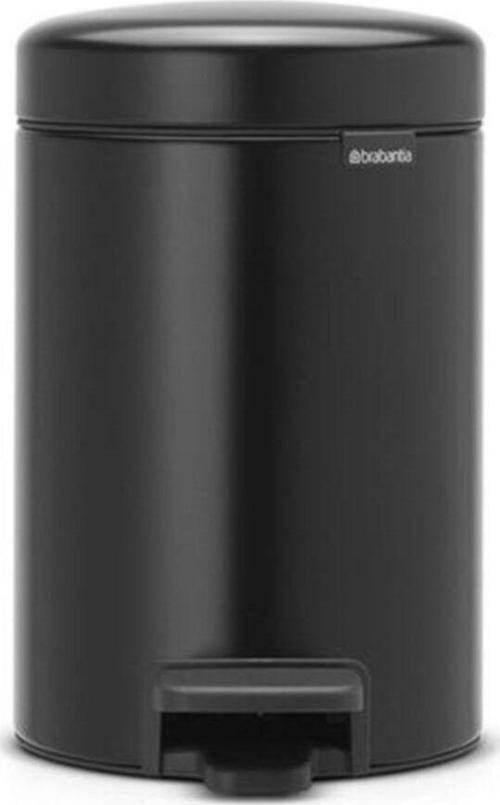 Brabantia Çöp Kutusu Newicon Pedallı 3 Lt Matt Black