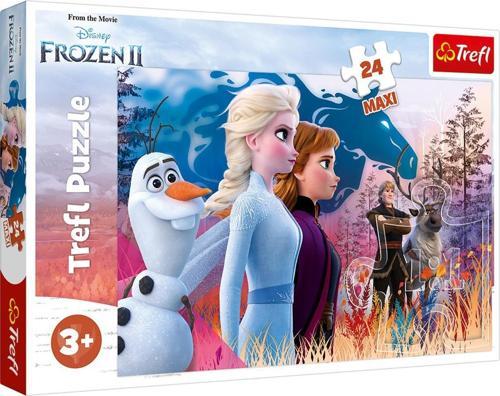 Puzzle Frozen 2, Magical journey 24 Parça Dev Puzzle