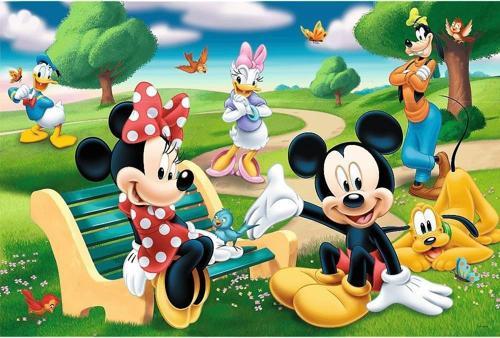 Puzzle Mıckey Mouse Among Frıends / Dısney Standard Characters Maxi Puzzle (24 Parça Dev Puzzle)