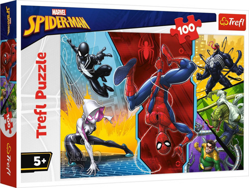 Puzzle Upside Down, Disney Marvel 100 Parça