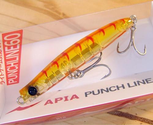 Apia Punch Line 60S 6cm 5gr Sinking Maket Balık 09 Clear Shrimp