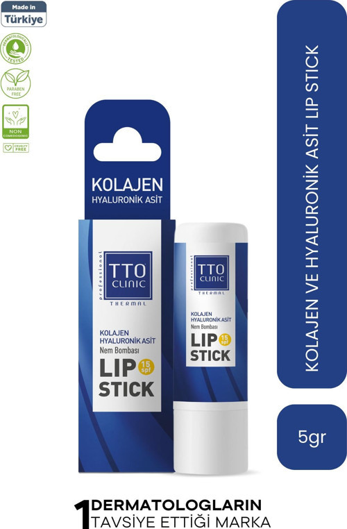 CLINIC Lip Stick - Kolajen & Hyaluronik Asit 15 SPF