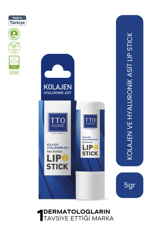 CLINIC Lip Stick - Kolajen & Hyaluronik Asit 15 SPF