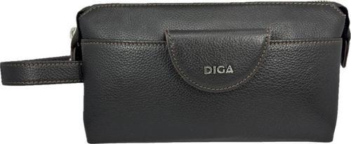 Hakiki Deri 3006 Dopp Kit El Çantası Kahve