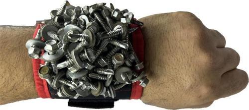 Mıknatıslı Çivi ve Vida Tutucu Manyetik Bileklik