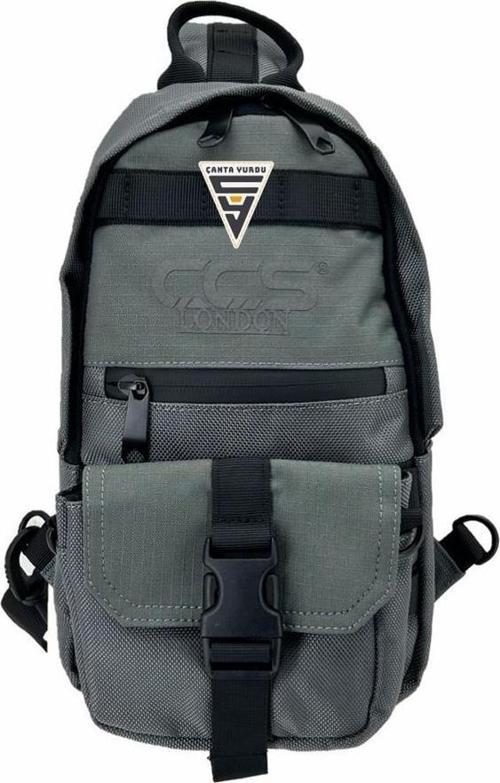 Ççs London 51606 Çapraz Askılı Sırt Çantası Gri