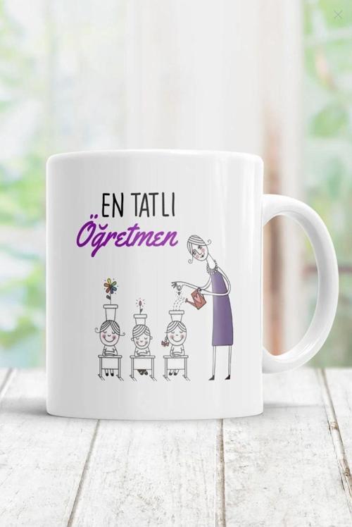 En Tatlı Öğretmen Kupa Bardak