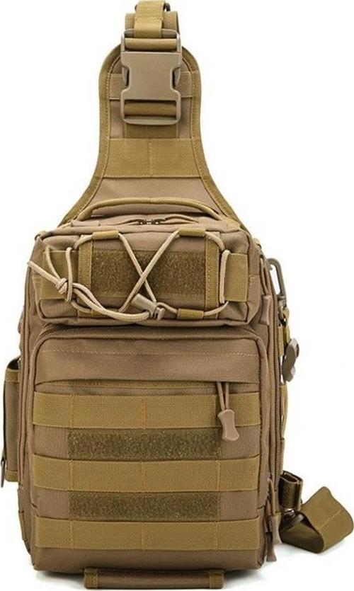 Taktikal TK1001 Bodybag Çapraz Askılı Çanta Camo