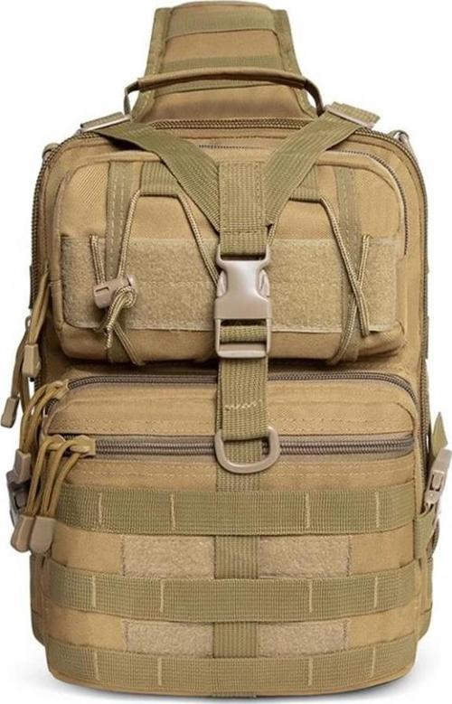 Taktikal TK1002 Bodybag 20 LT Çapraz Askılı Çanta Camo