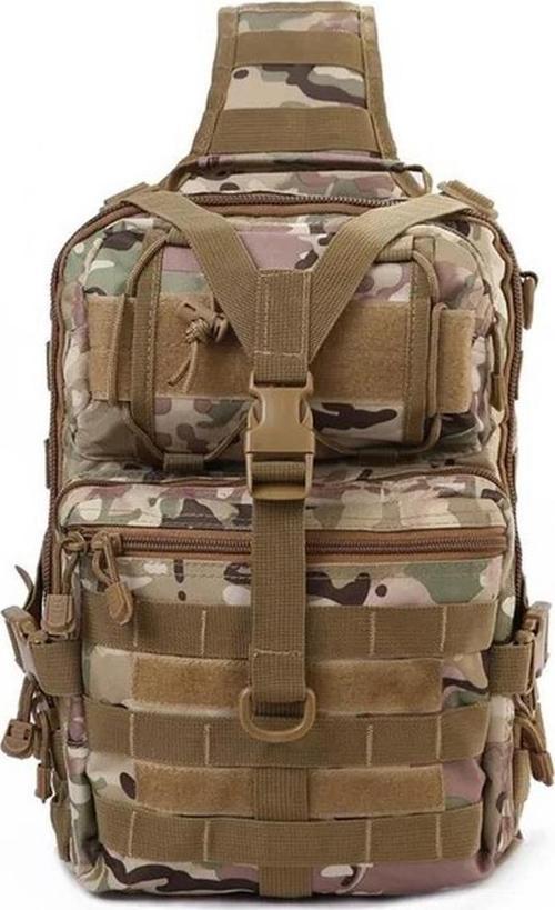 Taktikal TK1002 Bodybag 20 LT Çapraz Askılı Çanta Kamuflaj