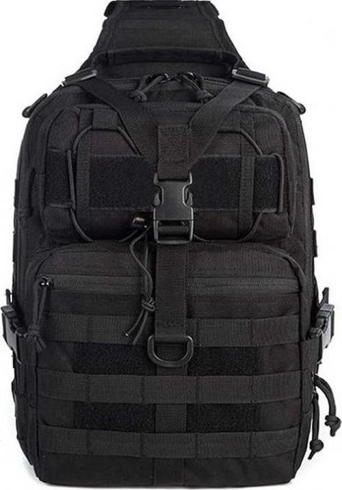 Taktikal TK1002 Bodybag 20 LT Çapraz Askılı Çanta Siyah