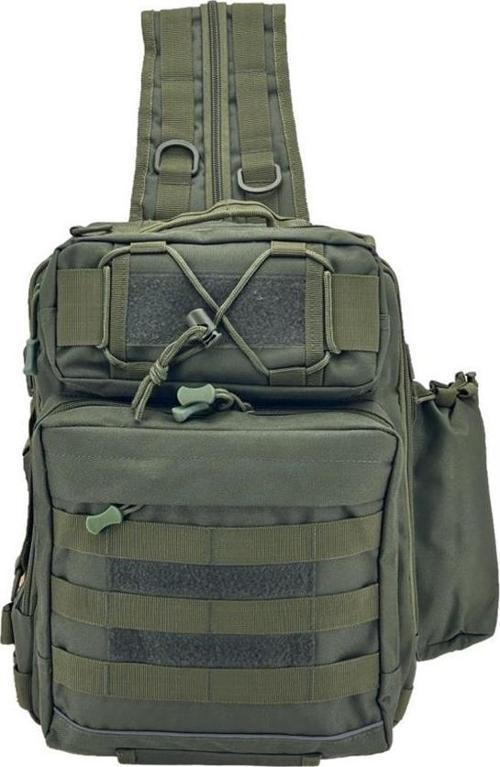 Taktikal TK1005 Bodybag 20 LT Taktic Çapraz Sırt Çantası Haki