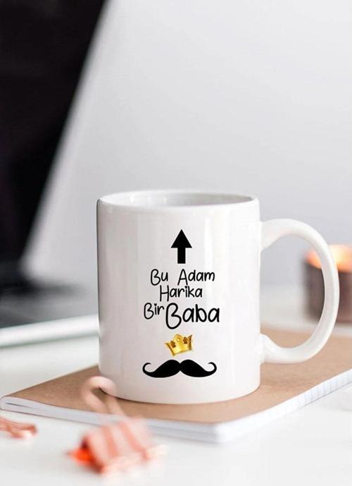 Babalar Günü Hediyesi Bu Adam Harika Bir Baba Kupa Bardak