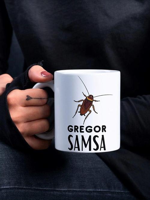 Gregor Samsa Franz Kafka Dönüşüm Özel Tasarım Baskılı Kupa Bardak