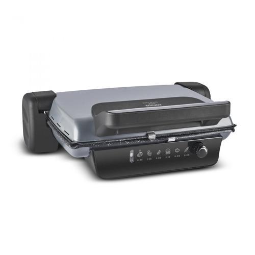 Crust Grill Toast 6 Dilim Kapasiteli Izgara ve Tost Makinesi Antrasit 1800W