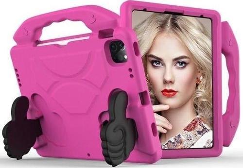 Apple iPad Air 4 10.9 2020 (4.Nesil) Kılıf Yatay Stadlı Çocuk İçin Parmaklı Eva Like Silikon Kılıf