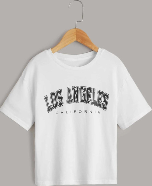 Çocuk Los Angles Pamuklu Tshirt