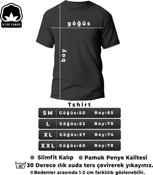 Portrait & Flower Baskılı Oversize Tshirt