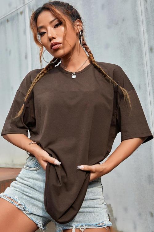 California Baskılı Unisex Oversize Tshirt