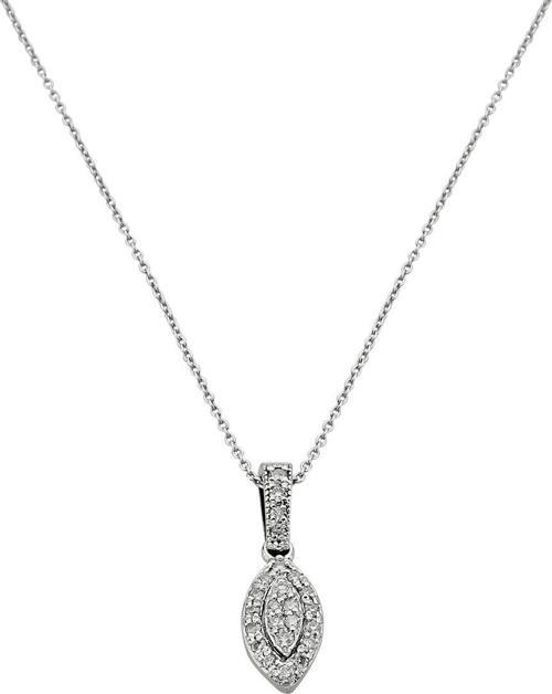 0,16 Karat Pırlanta Markiz Kolye