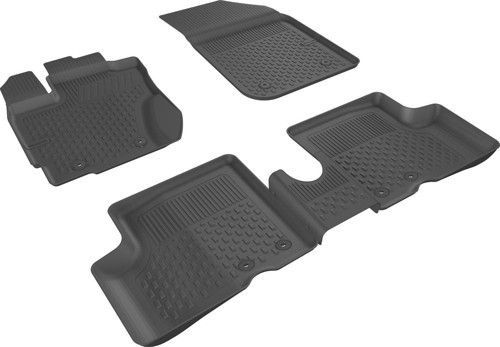 Dacia Duster 4x2 2014-2017 / 4x4 2010-2017 Uyumlu Sahler Araca Özel 4.5D Havuzlu Oto Paspas - Duster